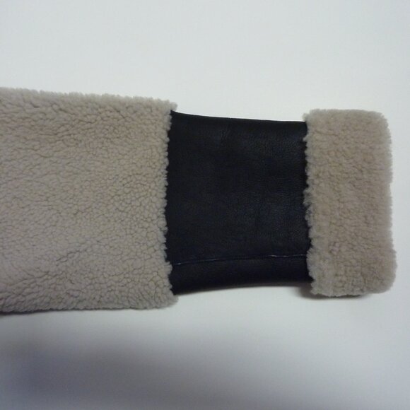 HiSO Urban Reversible Genuine Shearling & Leather Coat - Picture 16 of 16